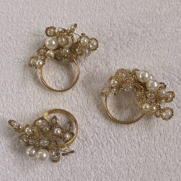 3 Napkin Rings - Picture 4 of 4